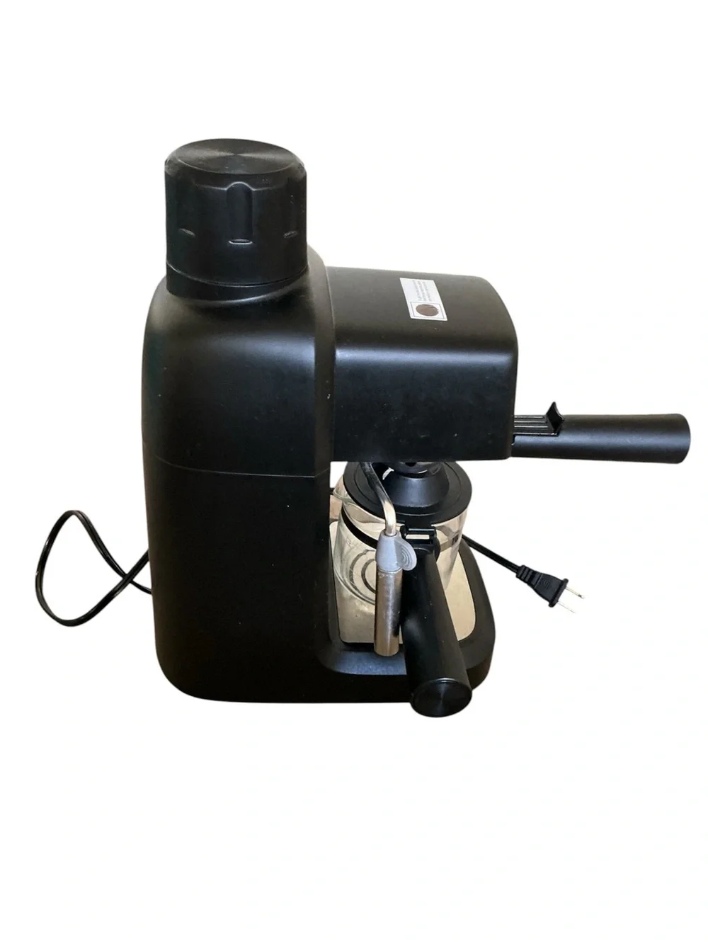 Keenstar Espresso Machine - Sleek Black Countertop Brewer